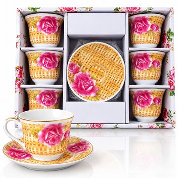 Cana ceramica 6/set
