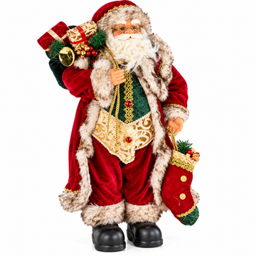 Figurina Mos Craciun 60cm