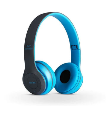 Casti audio Bluetooth P47 Albastru