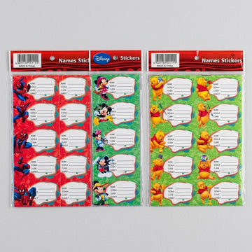 Etichete scolare 10/set