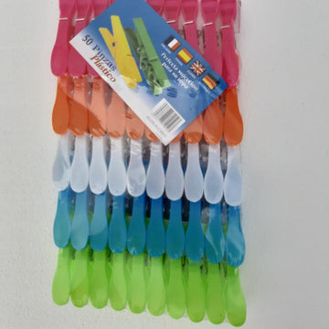 Carlige de plastic 50/SET