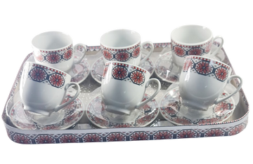 Cana ceramica 6/set