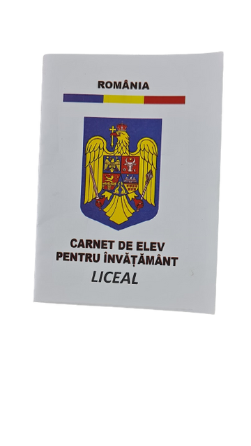 Carnet elev liceu