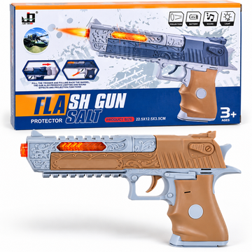 Pistol jucarie cu lumini si sunete
