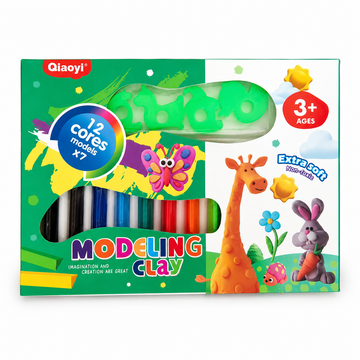 Plastilina modeling clay cu 6 forme