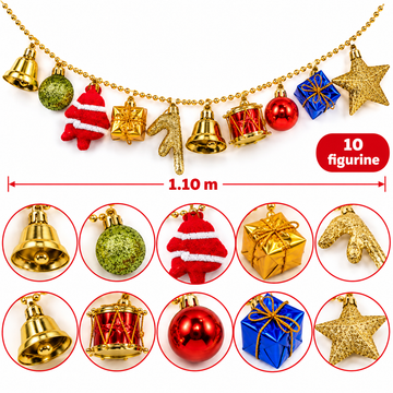Ornament margele pentru brad