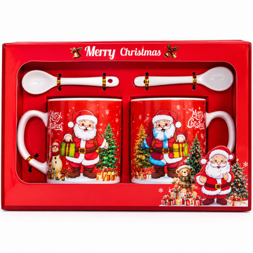 Cana cadou Craciun 2/set