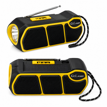 Boxa portabila cu radio FM -incarcare solara