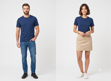Tricou albastru