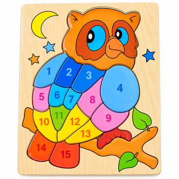 Puzzle lemn bufnita