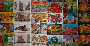 Ornament Paste abtibild pentru ou
