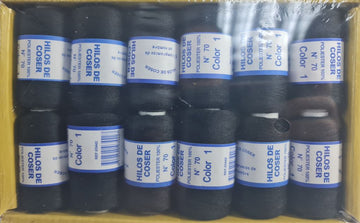 Ata de cusut neagra 12/set