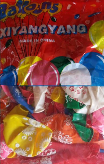 Balon mare cu mesaje