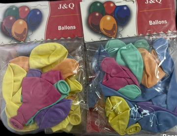 Balon 10/set color