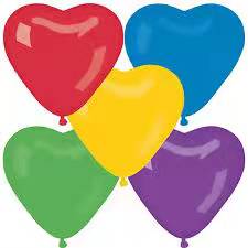 Balon inima 100/set