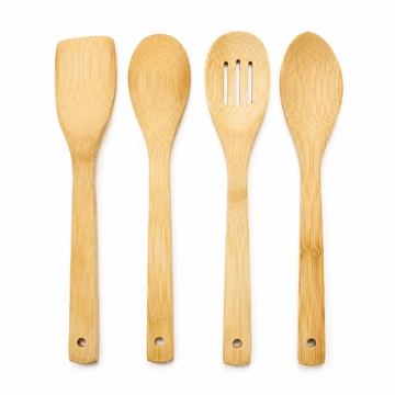 Set lingura bambus 4/set