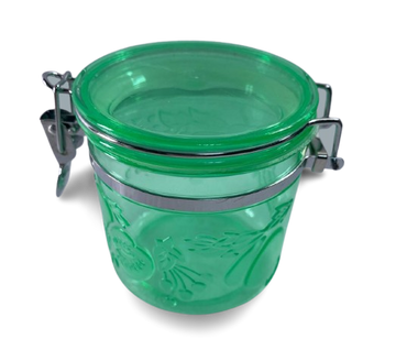 Borcan plastic cu capac ermetic