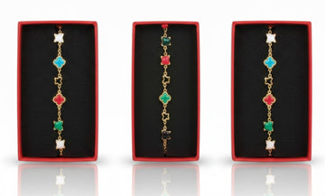 Martisor bratara metalica in cutie