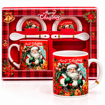 Cana cadou Craciun 2/set