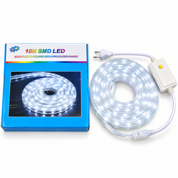Banda led 10m alb rece