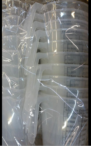 Cana gradata din plastic