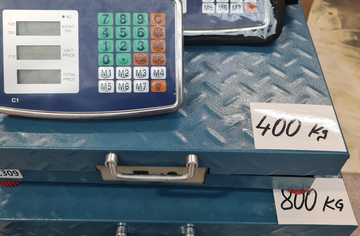 Cantar platforma electric 400kg fara fir