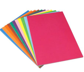 Carton colorat A4 top 100 coli, 10 nuante