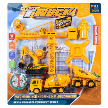 Set masinute constructii cu macara