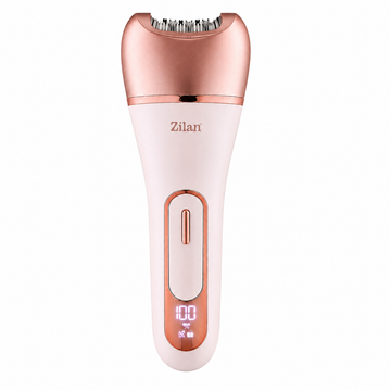 Epilator electric Zilan 11 în 1 IPX6, reîncărcabil USB Type-C, afișaj LED, utilizare umedă și uscată