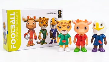 Figurine mascote fotbal