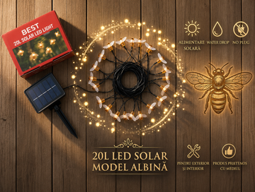 Instalatie cu incarcare solara albinuta