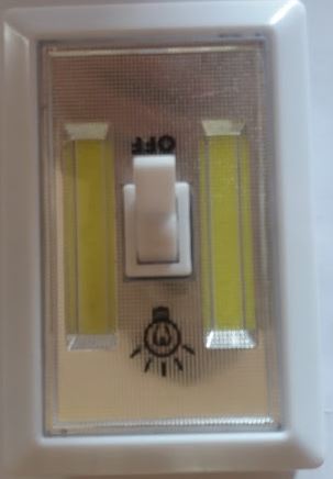 Intrerupator cu led si baterii