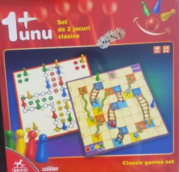 Joc societate de 2 jocuri clasice