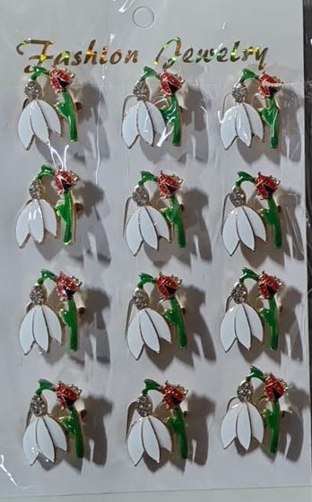 Brosa martisor ghiocel