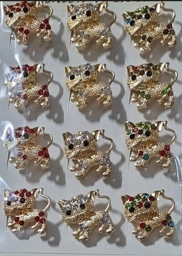 Brosa martisor pisica