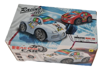 Masina din plastic cu lumini 3D