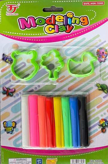 Plastilina modeling clay 12 nuante