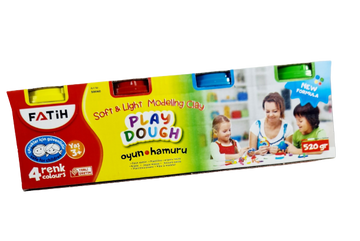 Plastilina usoara Play Dough 4x130g
