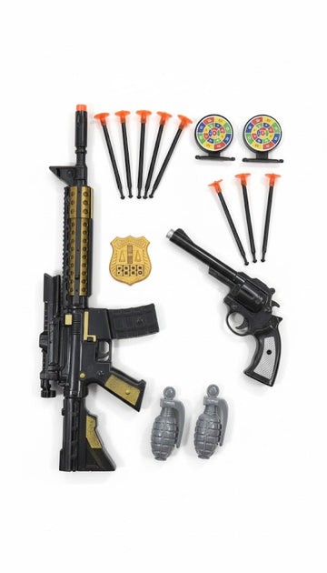 PUSCA SI PISTOL CU VENTUZE