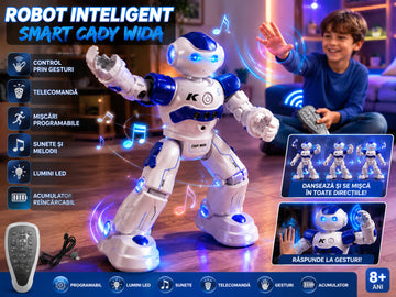 Robot Inteligent control prin gesturi și telecomandă