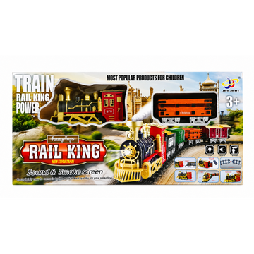 Tren electric cu lumini si sunete