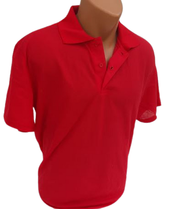 Tricou rosu barbati