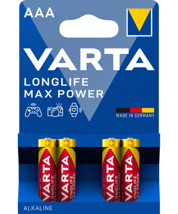 Baterii Varta R3/AAA alkaline max power