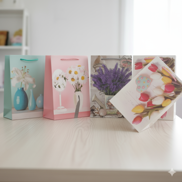 Pungi cadou cartonate mici