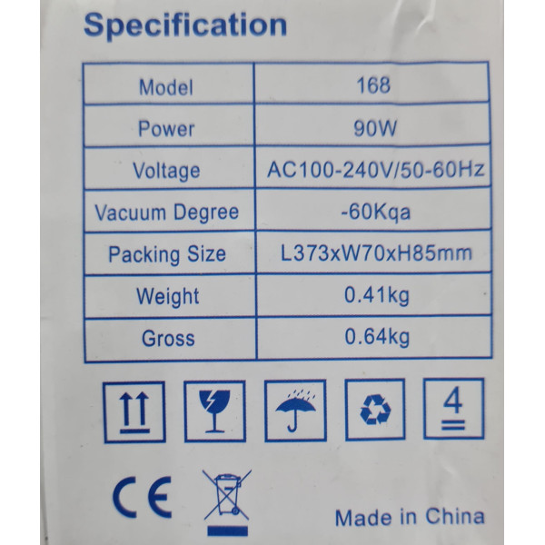 Aparat de sigilat si vidat pungi