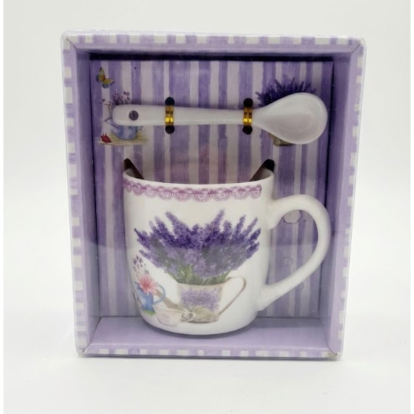 Cana cadou cu lingurita