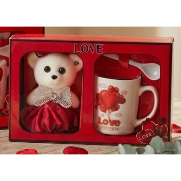 Cana cadou cu ursulet