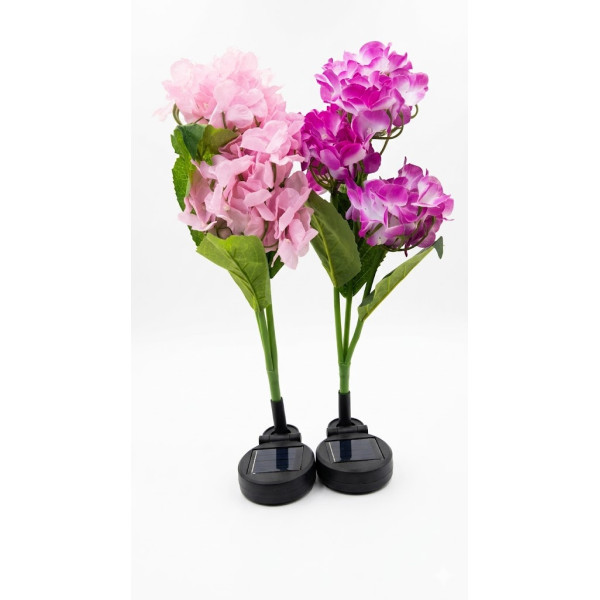 Lampa solara gradina hortensie