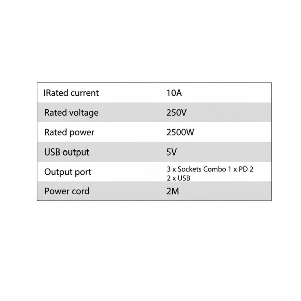 Prelungitor 2m 3 prize cu buton