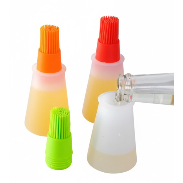 Recipient cu pensula